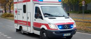 Rettungsdienst in Einsatz (Symbolbild).