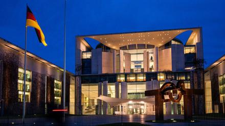 Das Bundeskanzleramt in Berlin.
