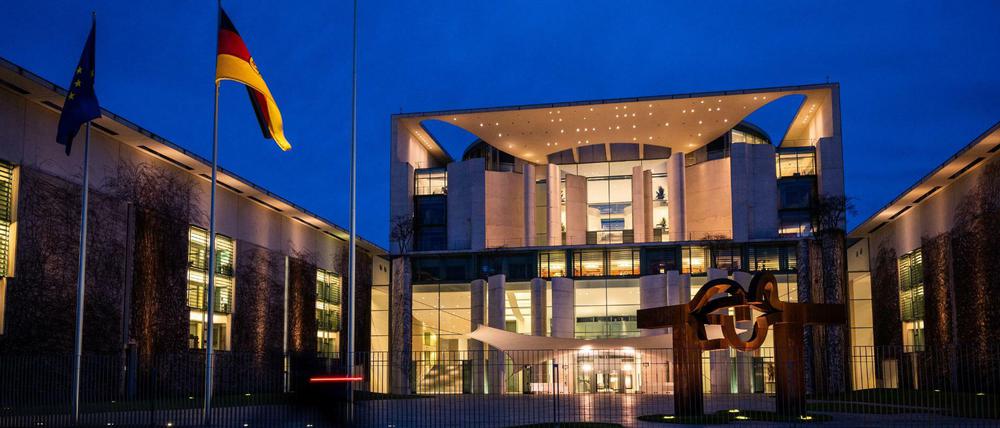 Das Bundeskanzleramt in Berlin.
