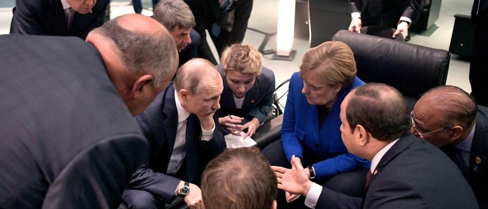 Die Teilnehmer der Libyen-Konferenz haben sich auf einen Waffenstillstand geeinigt.