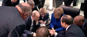 Die Teilnehmer der Libyen-Konferenz haben sich auf einen Waffenstillstand geeinigt.