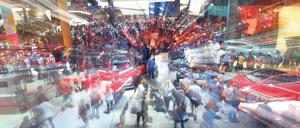 Zuschauermagnet. Die IAA in Frankfurt am Main lockte im vergangenen Jahr eine halbe Million Autofans an. 