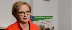 Die europapolitische Sprecherin der Grünen im Bundestag, Franziska Brantner.