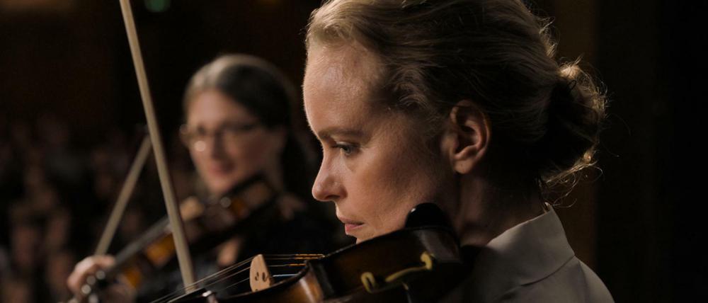 Sie spielt selber, aber hören kann man sie nicht: Nina Hoss in "Das Vorspiel"