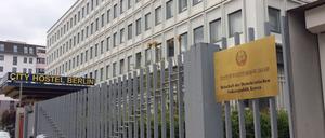 Das "City Hostel" in Nordkoreas Botschaft in Berlin.