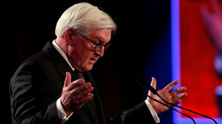 Bundespräsident Frank-Walter Steinmeier in Yad Vashem.