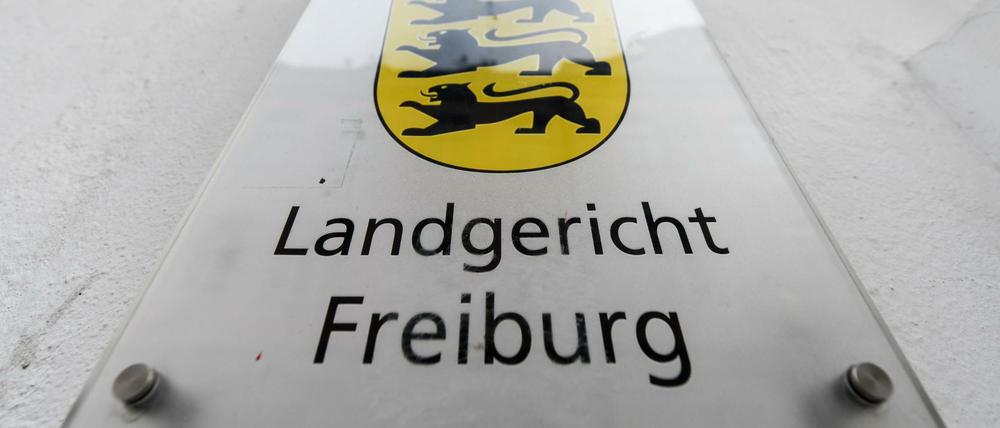 Am Montag hat die Verhandlung vor dem Landgericht Freiburg begonnen.