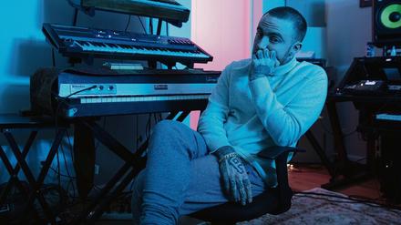 Der US-amerikanische Musiker Mac Miller (1992-2018). 