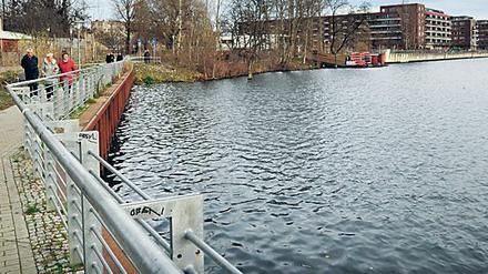 Blick auf die Rummelsburger Bucht.
