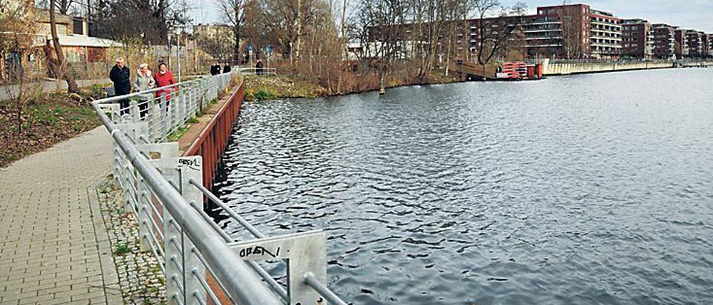 Blick auf die Rummelsburger Bucht.