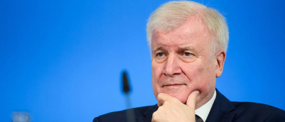 Will parteiübergreifende Anstrengungen nach Drohungen und Gewalt gegen Politiker: Innenminister Horst Seehofer (CSU)