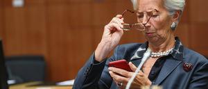 Von Nahem betrachtet:  Christine Lagarde wird am Donnerstag die erste Pressekonferenz in diesem Jahr geben.