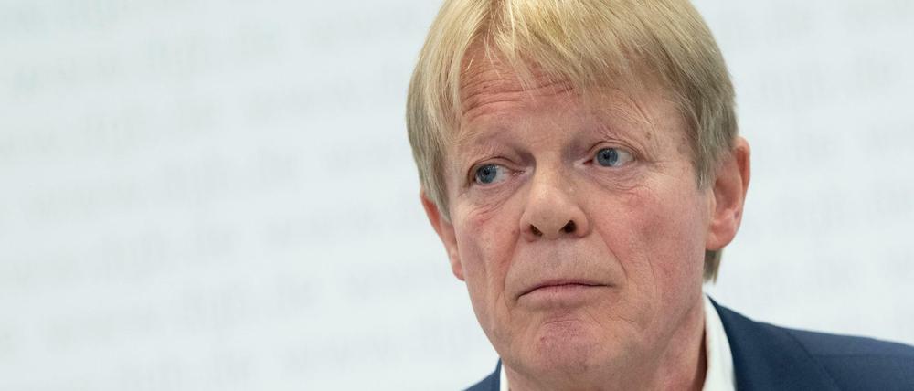 DGB-Chef Reiner Hoffmann am 21. Januar in Berlin.