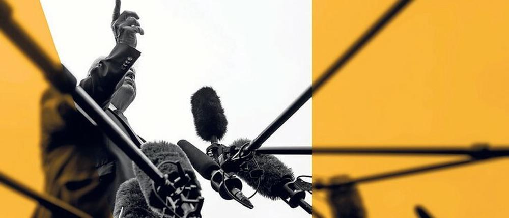 Zweifeln an Medien? Ein Radiofeature über den Machtverlust des Journalismus, zu finden in der ARD Audiothek. 
