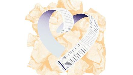 Verblasst, vergilbt, zerknittert: Diese heißgeliebten Bons begleiten unsere Autoren durchs Leben.