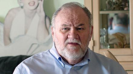 Thomas Markle während des Interviews mit Channel 5.