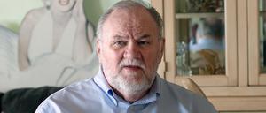 Thomas Markle während des Interviews mit Channel 5.