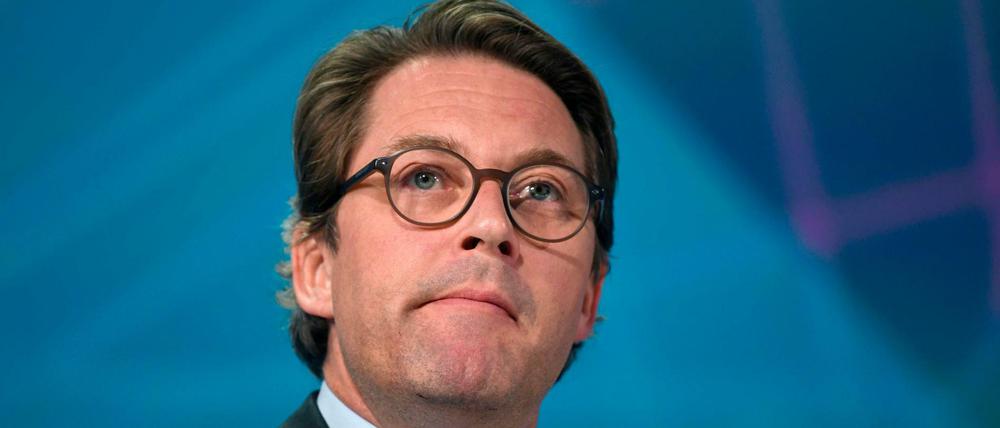 Verkehrsminister Andreas Scheuer (CSU) 