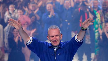Der französische Mode-Designer Jean Paul Gaultier.
