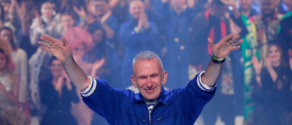Der französische Mode-Designer Jean Paul Gaultier.
