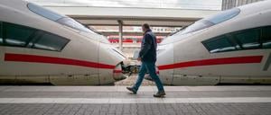 80 Prozent der betroffenen Züge fahren laut Bahnsprecher maximal 20 Minuten länger.
