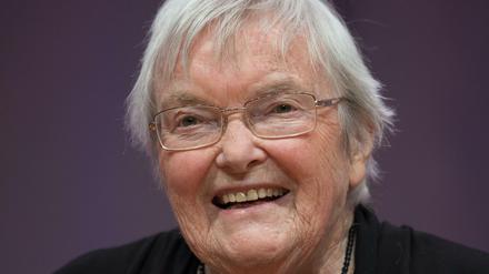 Gegen Atomkraft, für den Frieden. Schriftstellerin Gudrun Pausewang.