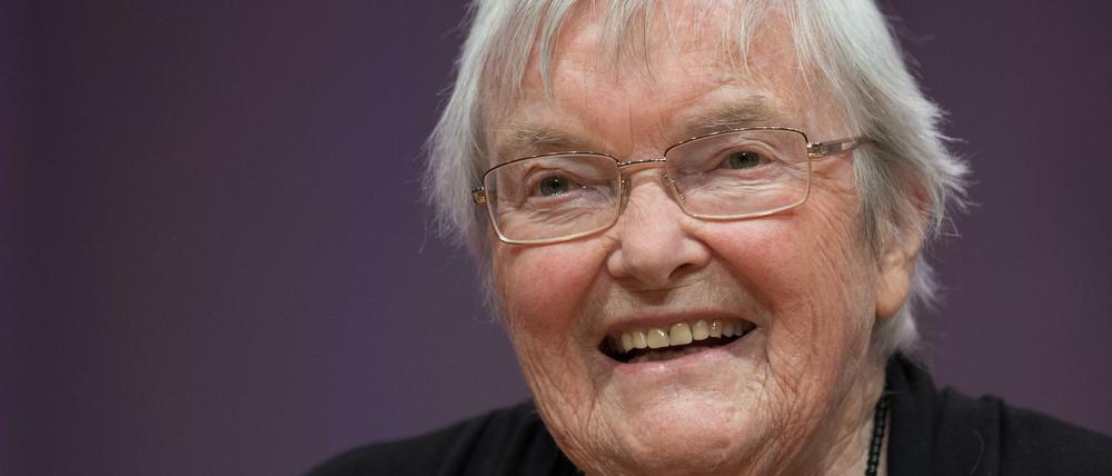 Gegen Atomkraft, für den Frieden. Schriftstellerin Gudrun Pausewang.
