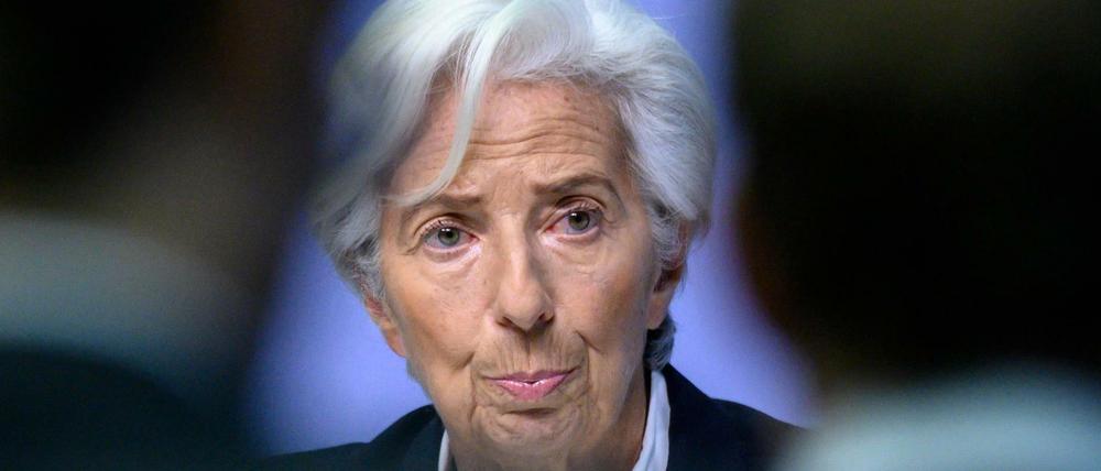 Im Fokus: Christine Lagarde, Präsidentin der Europäischen Zentralbank (EZB).