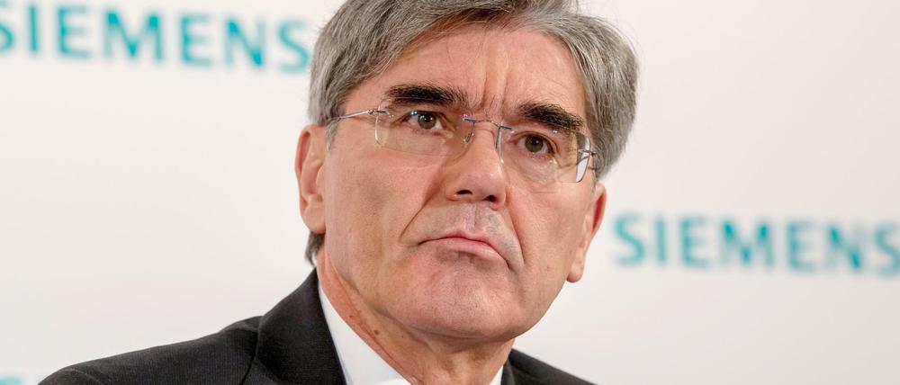 Siemens-Chef Joe Kaeser.