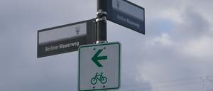 Einmal rund um West-Berlin. Der Mauerradweg ist 160 Kilometer lang.