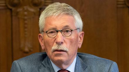 Thilo Sarrazin vor einer Sitzung der SPD-Schiedskommission.