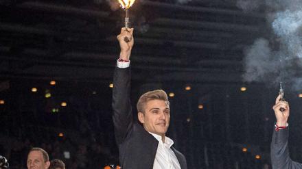 Am Donnerstag gab Kittel den Startschuss für das Berliner Sechstagerennen.