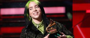 Billie Eilish bei der Grammy-Gala.