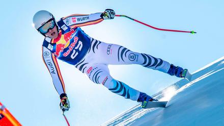 Im späten Herbst seiner Karriere. Mit 34 Jahren wurde Romed Baumann beim Abfahrtsrennen am Hahnenkamm starker Siebter. Ein solches Ergebnis kann er womöglich nicht mehr so häufig bestätigen. 