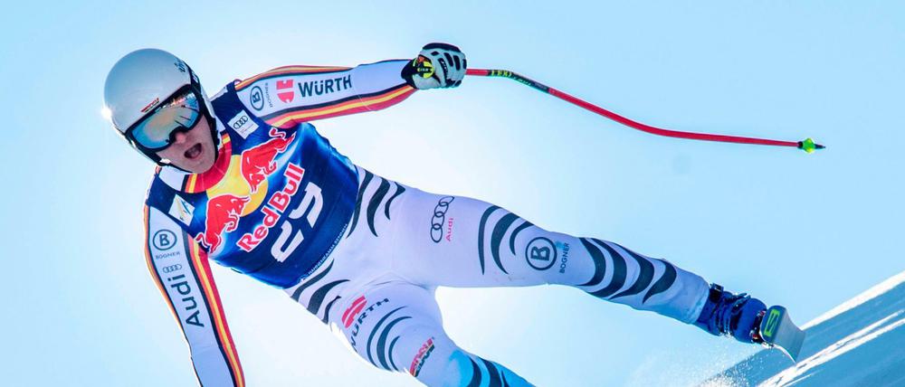 Im späten Herbst seiner Karriere. Mit 34 Jahren wurde Romed Baumann beim Abfahrtsrennen am Hahnenkamm starker Siebter. Ein solches Ergebnis kann er womöglich nicht mehr so häufig bestätigen.