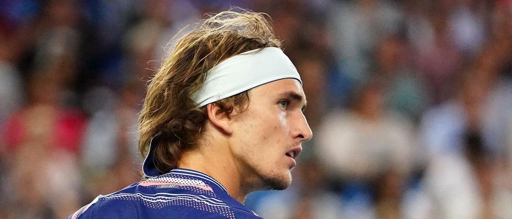 Abgezockt. Alexander Zverev steht nach seinem Sieg ohne Satzverlust im Achtelfinale.