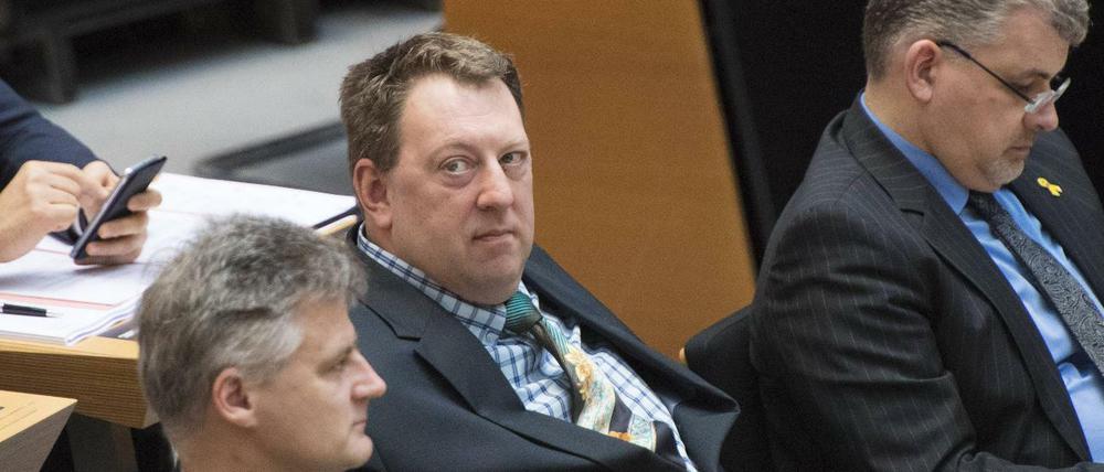 Direkt gewählt. Gunnar Lindemann aus Marzahn-Hellersdorf sitzt für die AfD im Abgeordnetenhaus.
