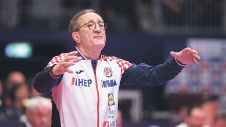 Alle Augen auf ihn. Lino Cervar tritt nach dem EM-Finale zurück. 
