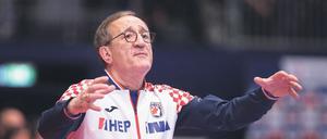 Alle Augen auf ihn. Lino Cervar tritt nach dem EM-Finale zurück. 