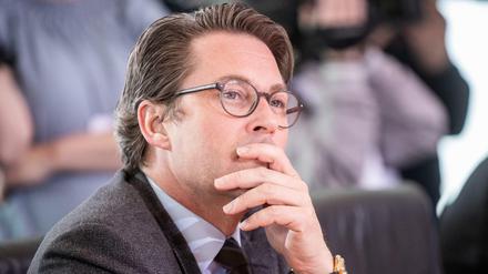 Andreas Scheuer (CSU), Bundesminister für Verkehr und digitale Infrastruktur