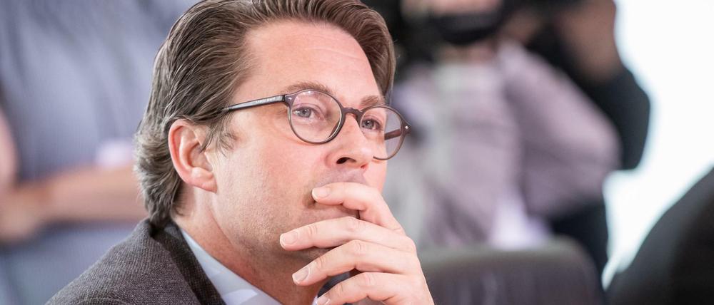 Andreas Scheuer (CSU), Bundesminister für Verkehr und digitale Infrastruktur