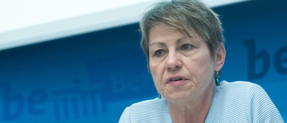 Berlins Sozialsenatorin Elke Breitenbach (Linke).
