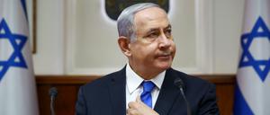 Israels Ministerpräsident Benjamin Netanyahu