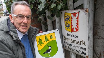 Iain Macnab, Noch-Bürgermeister der kleinen Gemeinde Brunsmark bei Mölln