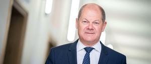 Bundesfinanzminister Olaf Scholz (SPD).