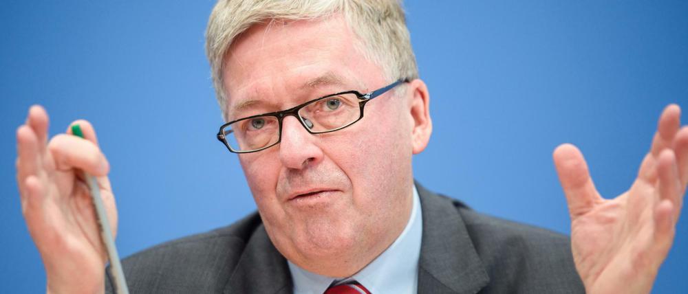 Hans-Peter Bartels (SPD), Wehrbeauftragter des Deutschen Bundestages.