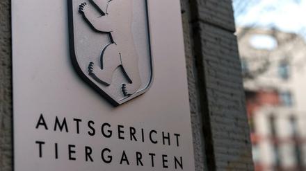 Das Amtsgericht Tiergarten. (Symbolbild)