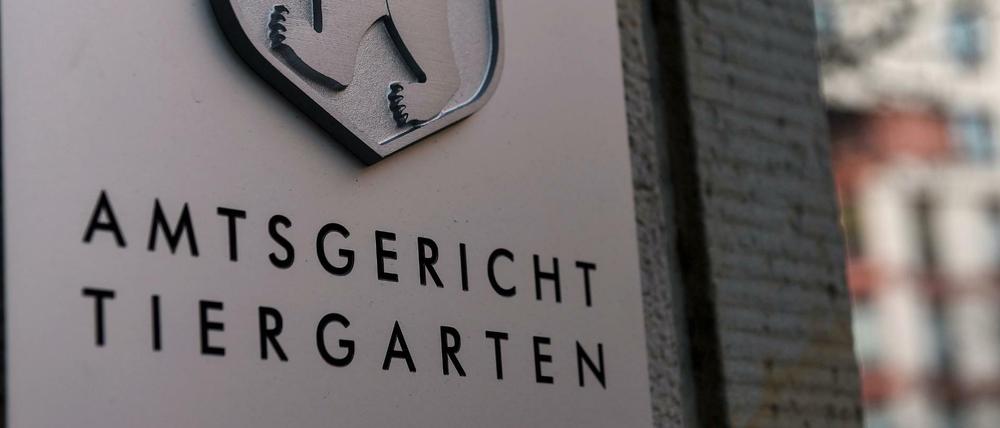 Das Amtsgericht Tiergarten. (Symbolbild)