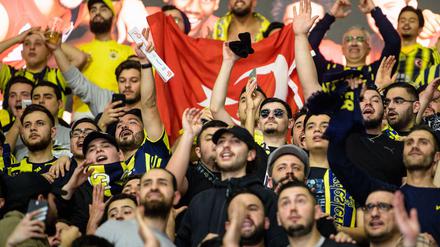 Schon beim Auswärtsspiel gegen Bayern München waren viele Fenerbahce-Fans in der Halle. 