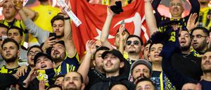 Schon beim Auswärtsspiel gegen Bayern München waren viele Fenerbahce-Fans in der Halle. 